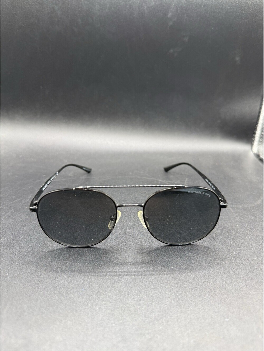 Michael Kors MK1021 Lon Gunmetal/Black Gradient 53-18-140 Womens